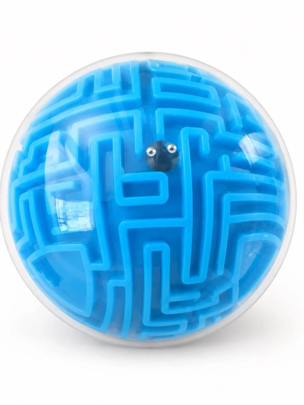 Blue 3D Maze Ball Puzzle Toy for Kids